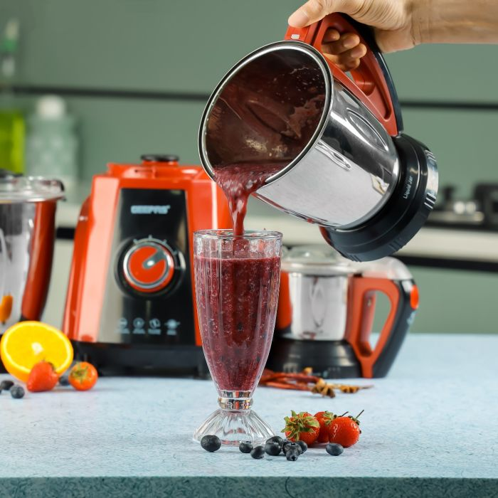 3-In-1 Mixer Grinder, 750W, 3 Speed Setting, GSB44040 | 1.5L Blending Jar & Grinder Jar, 0.5L Chutney Jar | Pulse Function | Wet & Dry Grinder