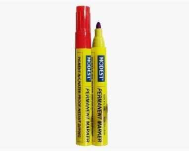 Modest Permanent Marker Bullet, Red (Pack of 12)
