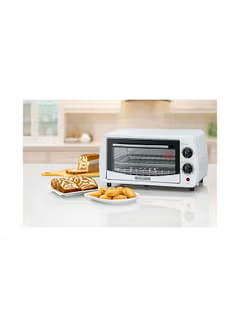 Electric Oven Multifunction With Double Glass For Toasting/Baking/Broiling 9 L 800 W TRO9DG-B5 White