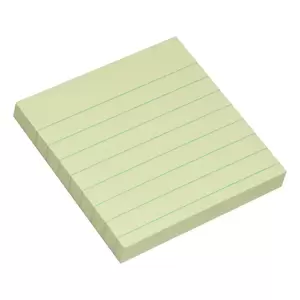 FIS Sticky Note, Colour Yellow with Ruling, Size 3 x 3 Inch, 100 Sheets, Quantity per Pack 12 - FSPO33RN