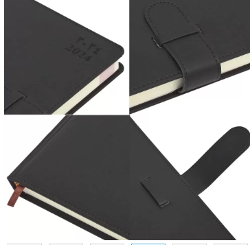 FIS Agenda Diary 2024 (Arabic/English) Dark Brown - FSDI75AE24DBR