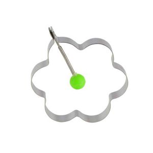 Royalford Egg Fry Mold - Stainless Steel - Silver - 6294016420707