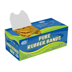FIS Pure Rubber Bands 32 Size, 1/4 LB - FSRB32