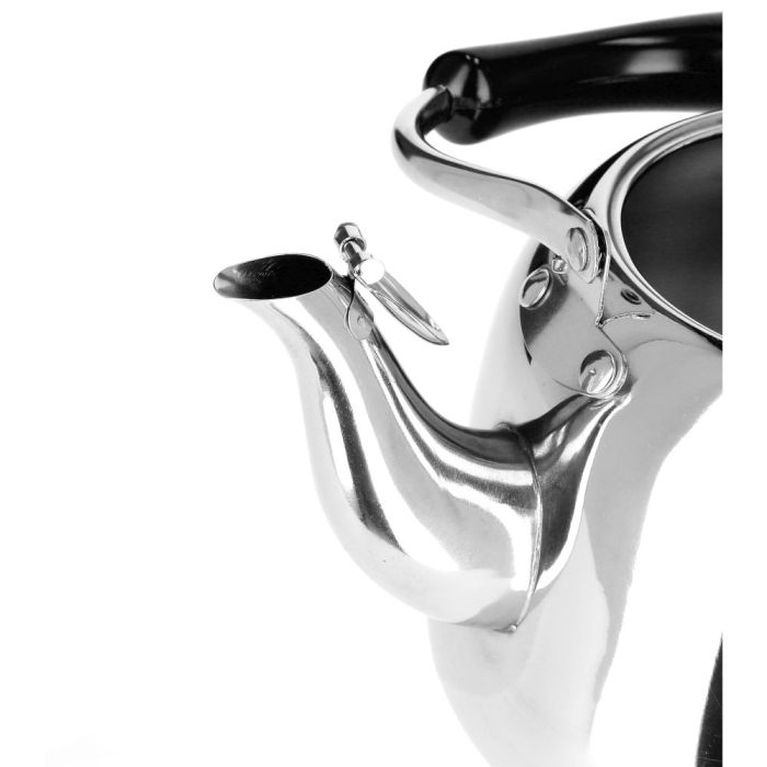 Royalford RF9564 1.5L Stainless Steel Whistling Kettle - Portable Whistling Tea Kettle With Heat Resistant Handle | Ergonomic Pouring Spout | Compatible With Gas, Induction, Hot Plate, Halogen, & Cera