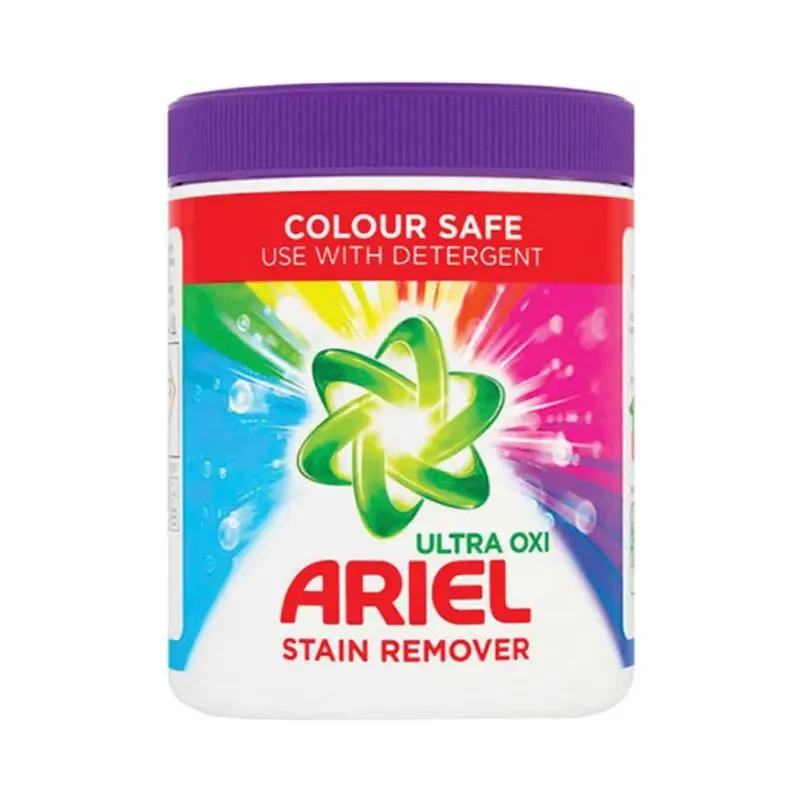 Ariel Ultra Oxi Stain Remover Powder For Colour Safe Clear 1Kg