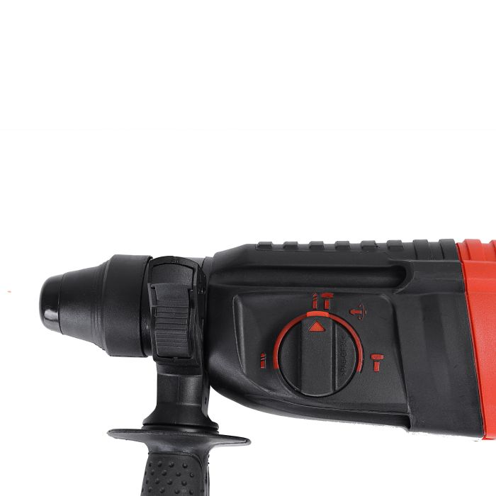 Geepas GRH2680-SA 850 W Rotary Hammer - Portable With Comfortable Handle | Drilling & Chiselling With Keyless Chuck, Essential And Durable Power Tool| Perfect For Drilling Concrete, Steel, Wood & More