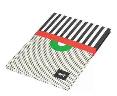 5-Piece Light Hard Cover Notebook, Single Ruled, (100 Sheets), A5 Size - LINBA51709