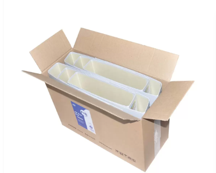 PP Lever Arch File, 8CM, F/S Size, Grey, PP Origin Germany - FSBF8PGYFN10