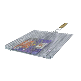 Silver Steel X-Large Meat Grill