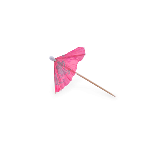 Falcon Parasol Picks Umbrella 10 CM (1 Packet x 100 Pieces)