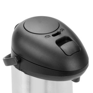 Royalford 3L Airpot Flask - Stainless Steel - Silver - 3 L
