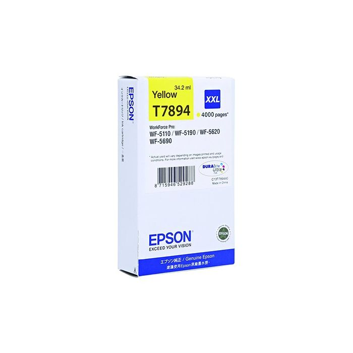 EPSON T7894 INK CARTRIDGE YELLOW