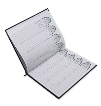 FIS 2023 Executive Diary (Arabic/English/French) Vinyl 1-Side Padded Black - FSDI89AEFV23BK