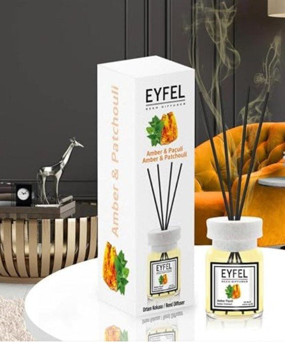 Eyfel Reed Diffuser 120ml - Amber & Patchouli