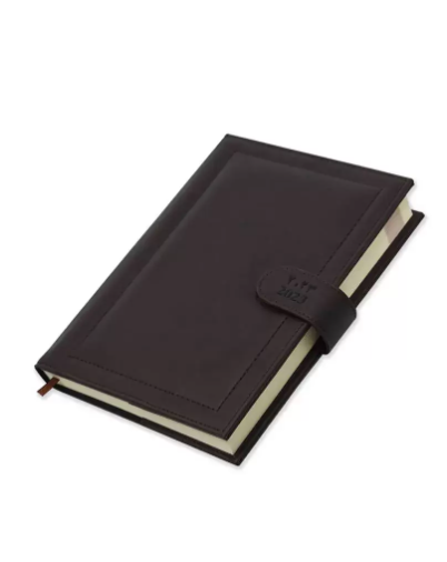 FIS Agenda Diary 2023 (Arabic/English) Dark Brown - FSDI61023AEDBR
