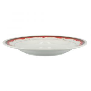 Royalford 10" Melamine Ware Soup Plate - Melamine - White
