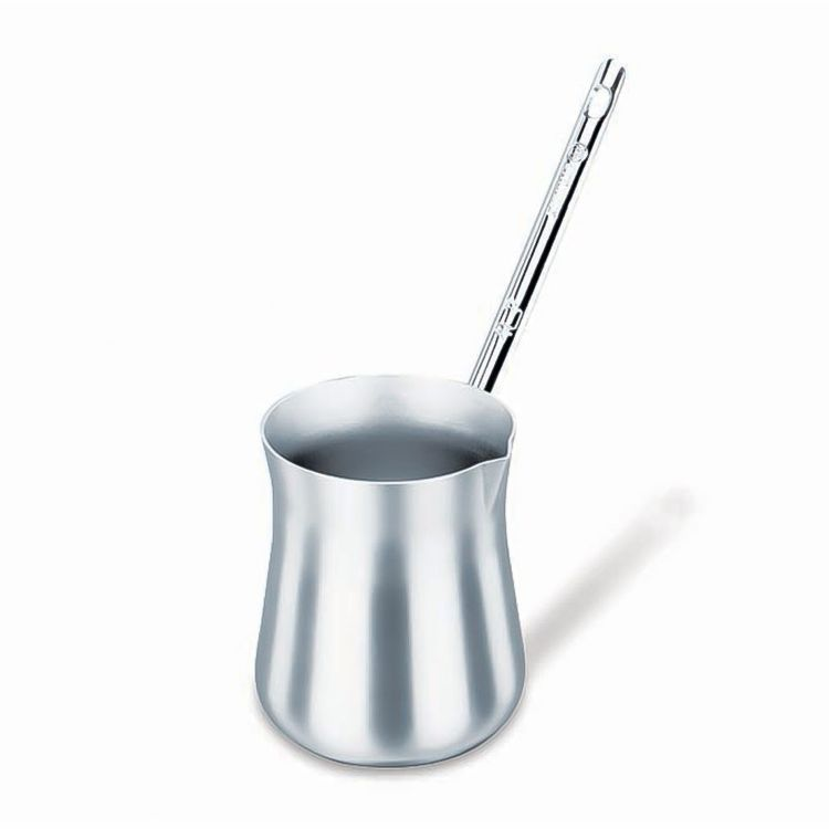 Korkmaz Coffee Pot 3 Cups - Stainless Steel - Silver - 3 cups