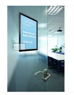 DURABLE 4872-01 DURAFRAME MAGNETIC, A4 SIZE, BLACK COLOUR