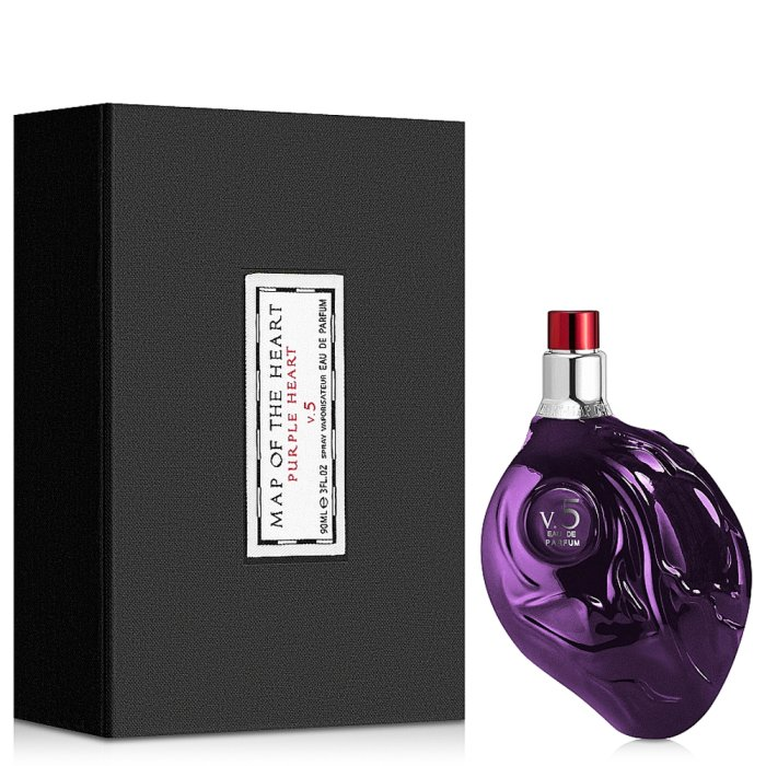 MAP OF THE HEART PURPLE HEART V 5 (W) EDP 90ML