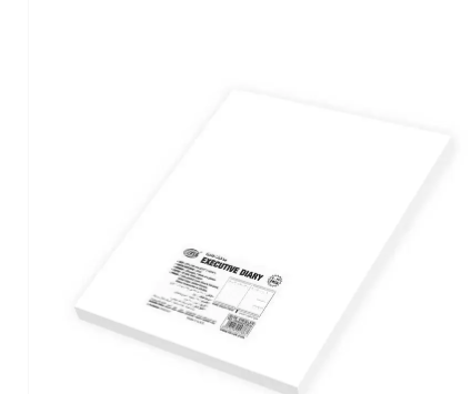 FIS Golden Executive Diary 2023 Arabic/English/French (1-Week at a glance) Vinyl, Cover Chocolate - FSDI32AEG23CH