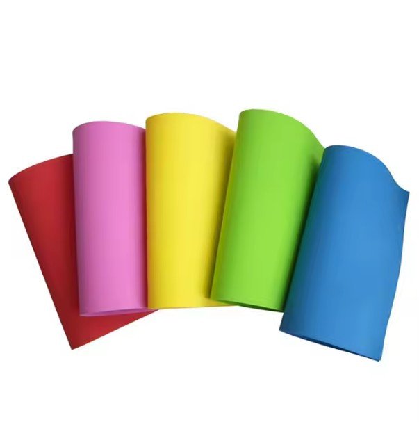 Eva Normal Foam Sheet with Sticker, 50x70cm (10pcs/Pack) - Assorted Color