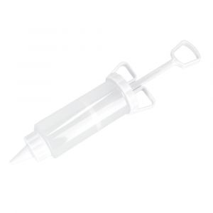 Royalford Icing Syringe Cupcake Filling Injector With 5 Icing Nozzles - Plastic - White