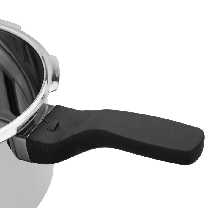 3 Liter Stainless Steel Pressure Cooker, RF10184 | Metallic Safety Plug | Controlled GRS | Compatible With Induction, Hot Plate, Halogen, Gas