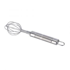 Royalford Whisk With Handle - Stainless Steel - Silver
