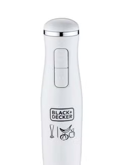 Stick Hand Blender with Calibrated Beaker and Dual Variable Speed Control 500.0 ml 300.0 W SB2500-B5 White