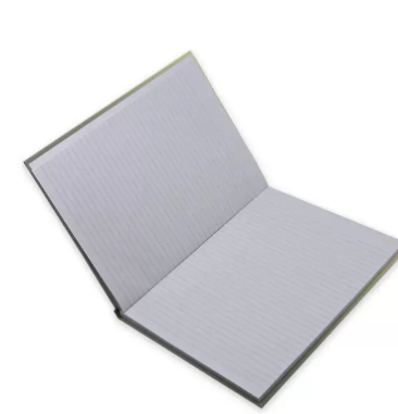 FIS Pack of 5 Hard Cover Notebook A4 Single Line, 100Sheets, Gold -FSNBA4SL100GL