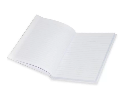 5-Piece FIS Hard Cover Notebook Single Line A5, 100-Sheets - FSNBA51904