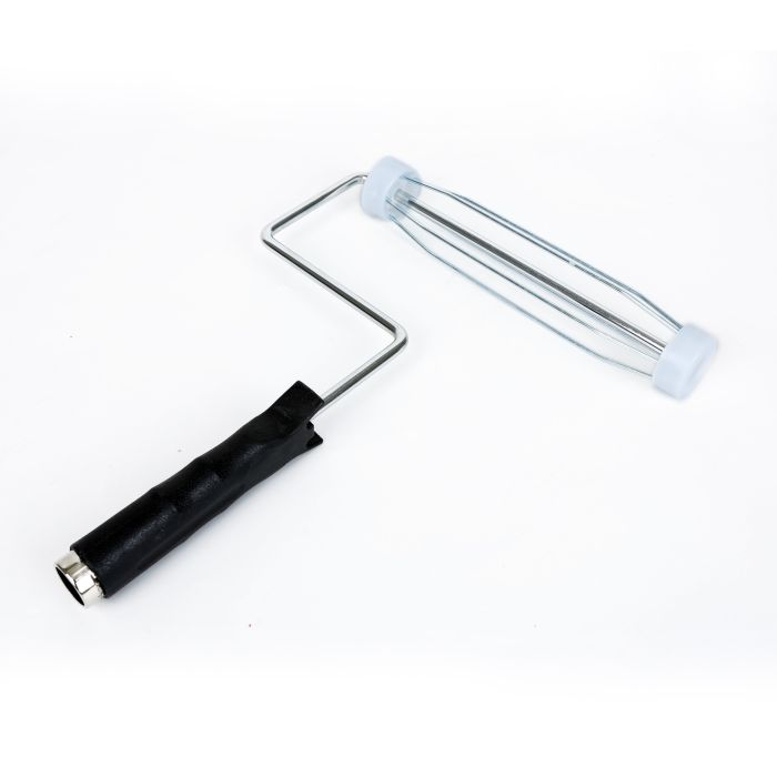 Geepas GT59049 9" Heavy Duty Paint Roller Handle - Soft Padded Plastic Grip, Lightweight & Easily Interchangeable Rollers For Wall Decorating - Easy Reach Wall Roller Perfect For Decorating