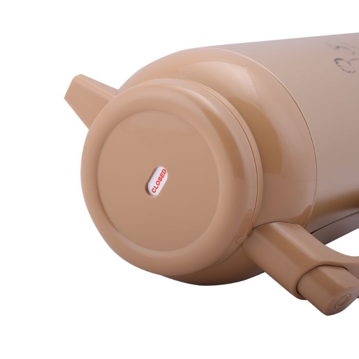 Geepas 1.3L Hot & Cold Vacuum Flask - Double Walled Stainless Steel For Tea, Coffee, Hot & Cold Drinks | 24 Hour Heat/Cold Retention | 2 Years Warranty