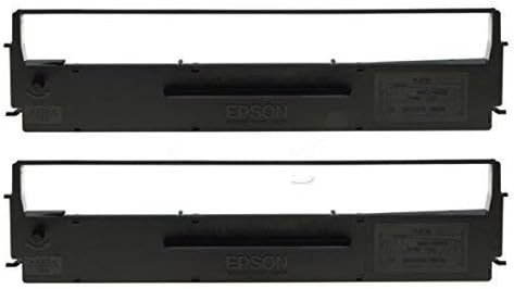 Epson LQ-300+, 300+ii, 350 Black Ribbon Cartridge (S015633)