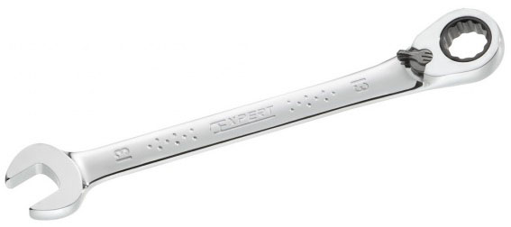 EXPERT E117377 METRIC RATCHET COMBINATION SPANNER 6MM