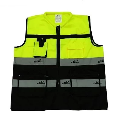 Vaultex IKT Reflective Fabric Vest with Pen Pockets