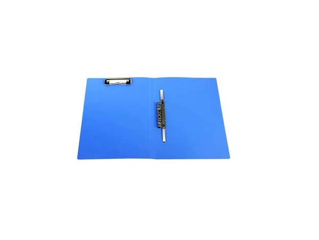 Deli 5309 Long Spring Clip Plus Board Clip, A4, 8" Blue
