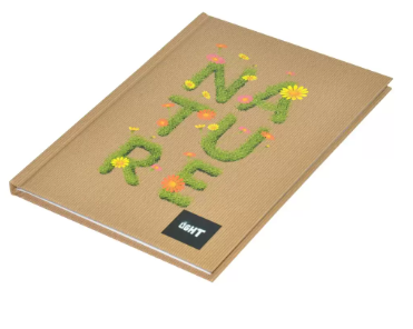 5-Piece Light Hard Cover Notebook, Single Ruled (100 Sheet) A5 Size - LINBA51502