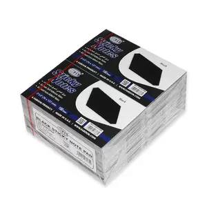 FISSticky Note Pad, 3X5 inches, Pack of 12, Black, 100 Sheets -FSPO35BK