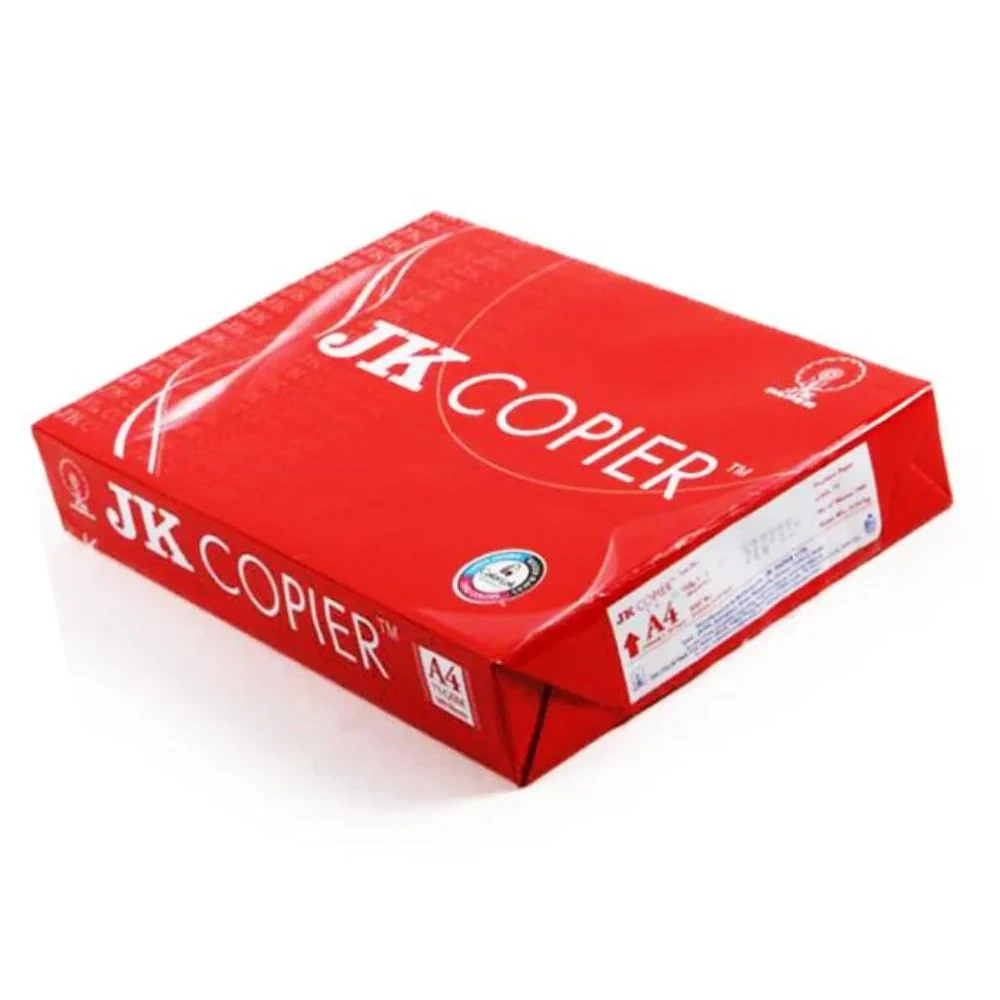 JK Copier Photocopy, printing, Copy Paper, 2500 Sheets, 80 GSM, A4 Size, White