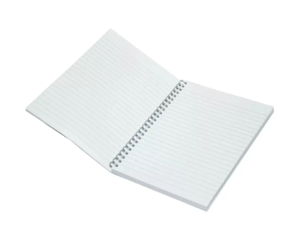 Light LINBA41806S A4 Spiral Cover Notebook (Pack of 10 Pcs x 100 Sheets)