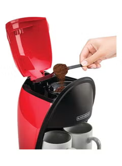Coffee Maker Machine With Water Tank 250.0 ml 450.0 W DCM48-B5 Red/Black