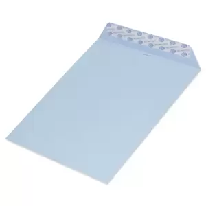 FIS Pack of 50 Executive Envelopes, 100 GSM, Peel & Seal, Size C5(229 X 162mm), Color Blue