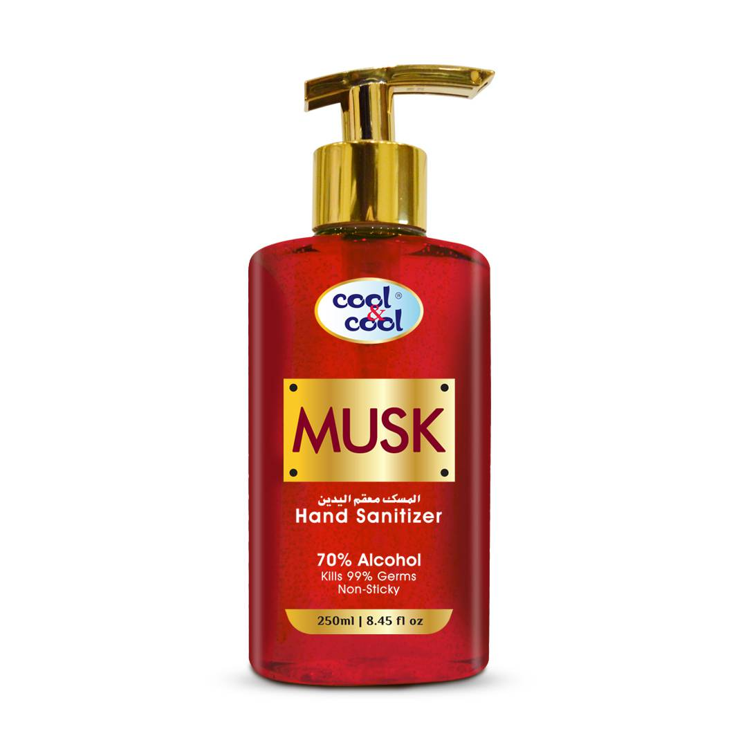 MUSK HAND SANITIZER GEL 250ML