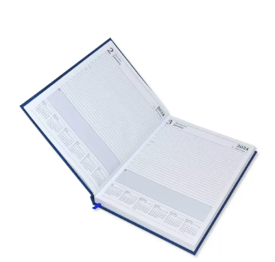 FIS Diary 2024 (English) Blue, A4 - FSDI41E24BL