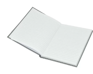 5-Piece Light Hard Cover Notebook, Single Ruled, (100 Sheets), A5 Size - LINBA51706
