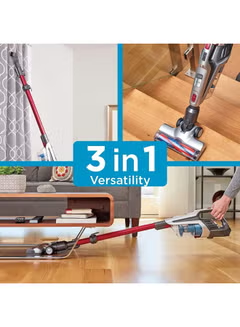 3-In-1 Cordless Upright Stick Vacuum Cleaner 0.5 L 43.0 W BHFE620J-GB Red/Grey/Silver