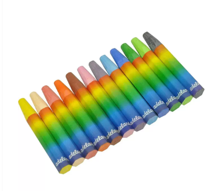 Adel Oil Pastel Hexagonal, Pack of 12 Colors - ALCR4281835000