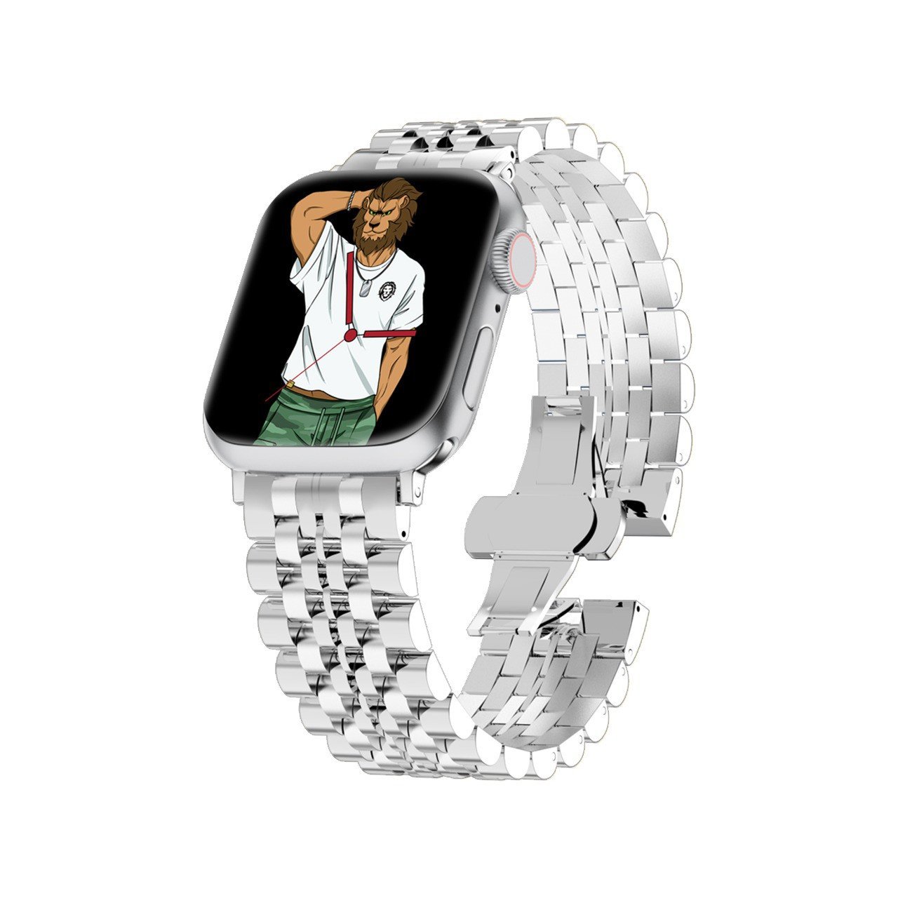 Green Mettalic Picolla Acero Correa Bracelet for Apple Watch 42 / 44mm - Assorted  colour