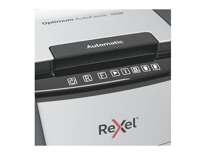 Rexel Optimum AutoFeed+ 150X Automatic Cross Cut Paper Shredder